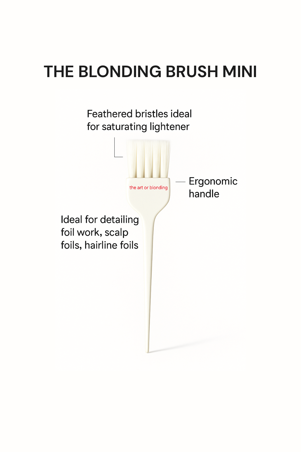 blonding brush mini