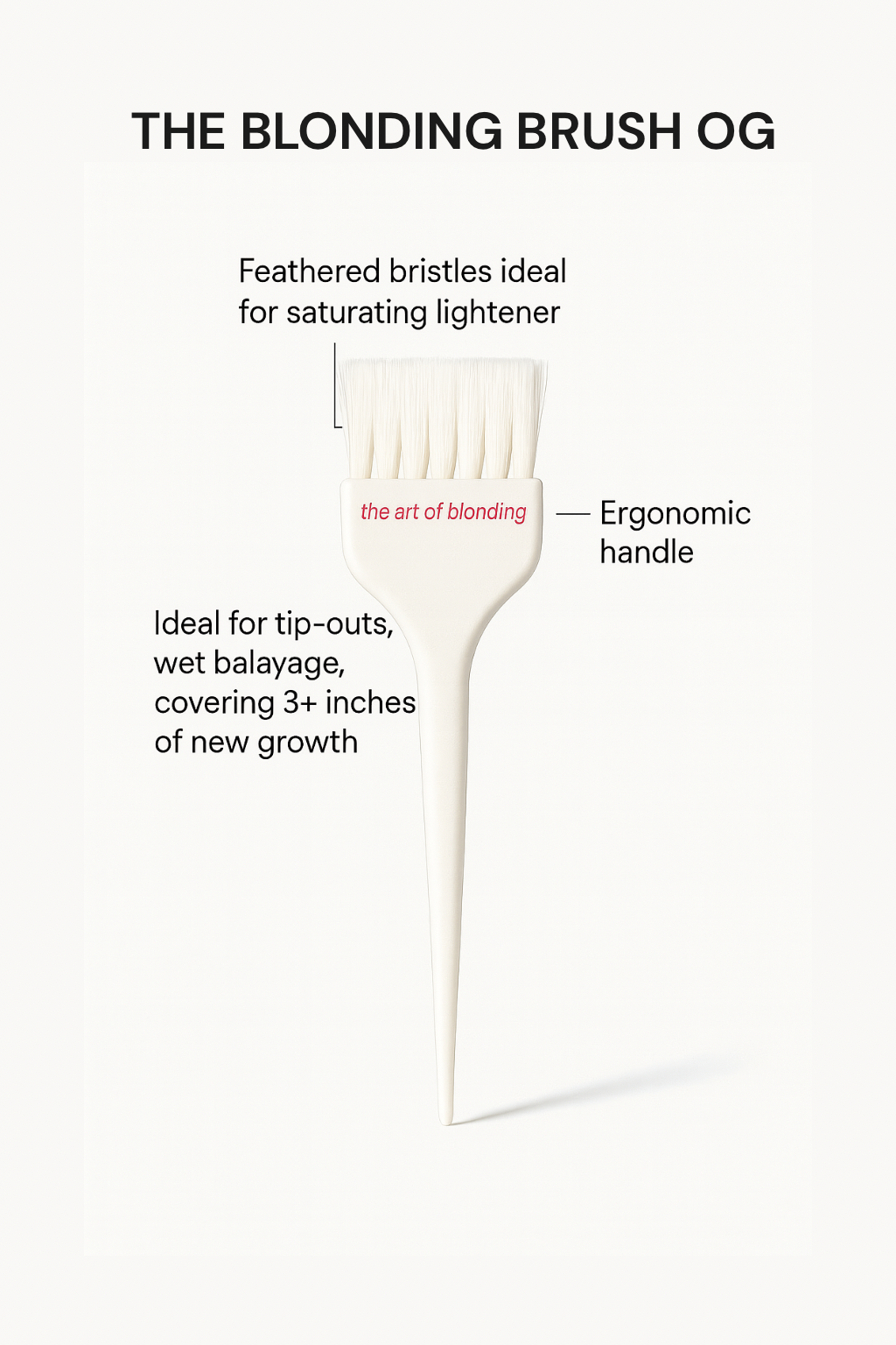 art of blonding brush kit